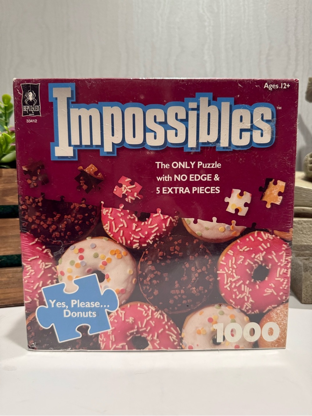Impossibles Puzzle Yes, Please…Donuts 1000 Pieces New in Packaging